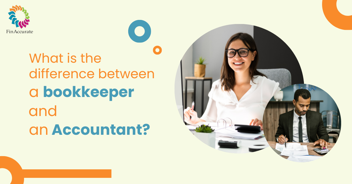 What is the difference between a bookkeepers and Accountants?