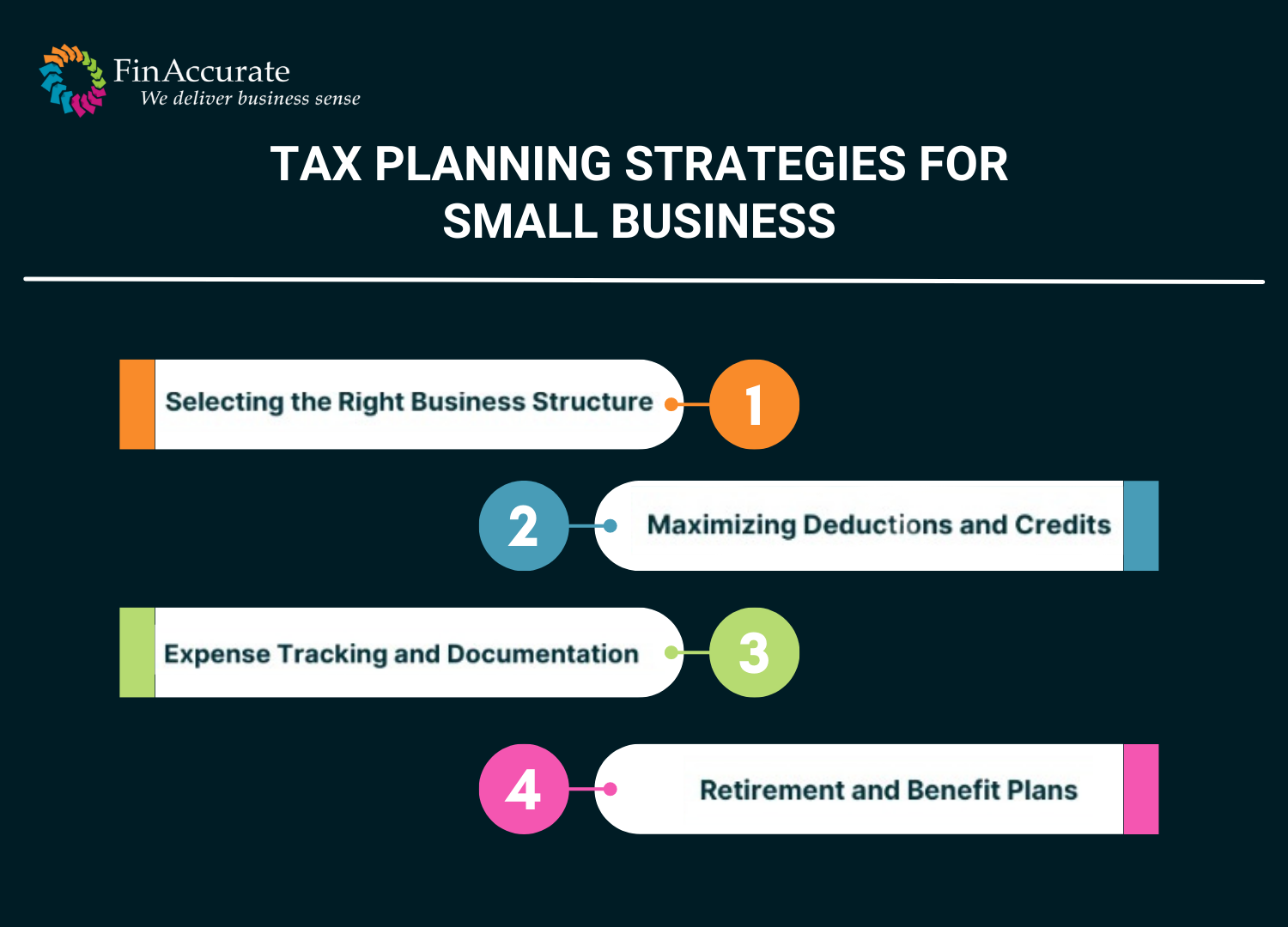 Tax planning strategies for small business